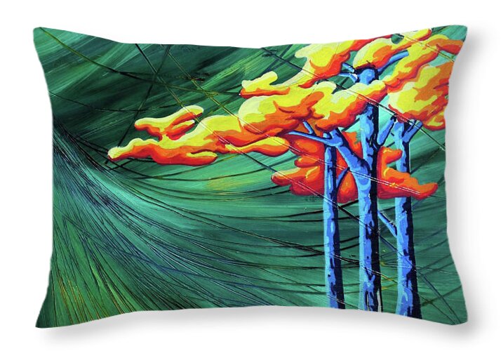 Autumn Sky 1 - Throw Pillow
