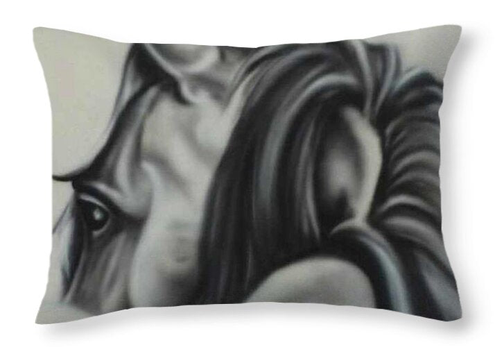 Behind 1 - Throw Pillow