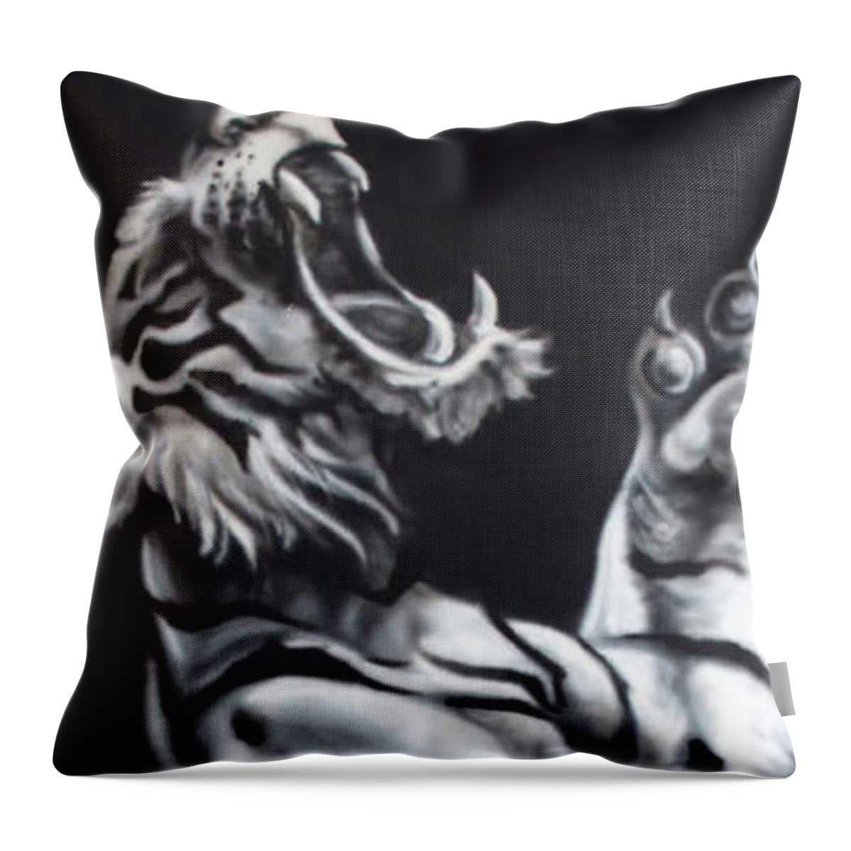 Breaking Water 1 - Throw Pillow