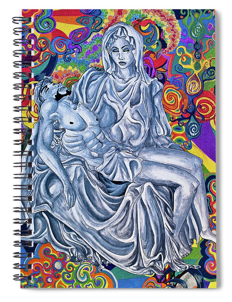 Pieta 1 - Spiral Notebook