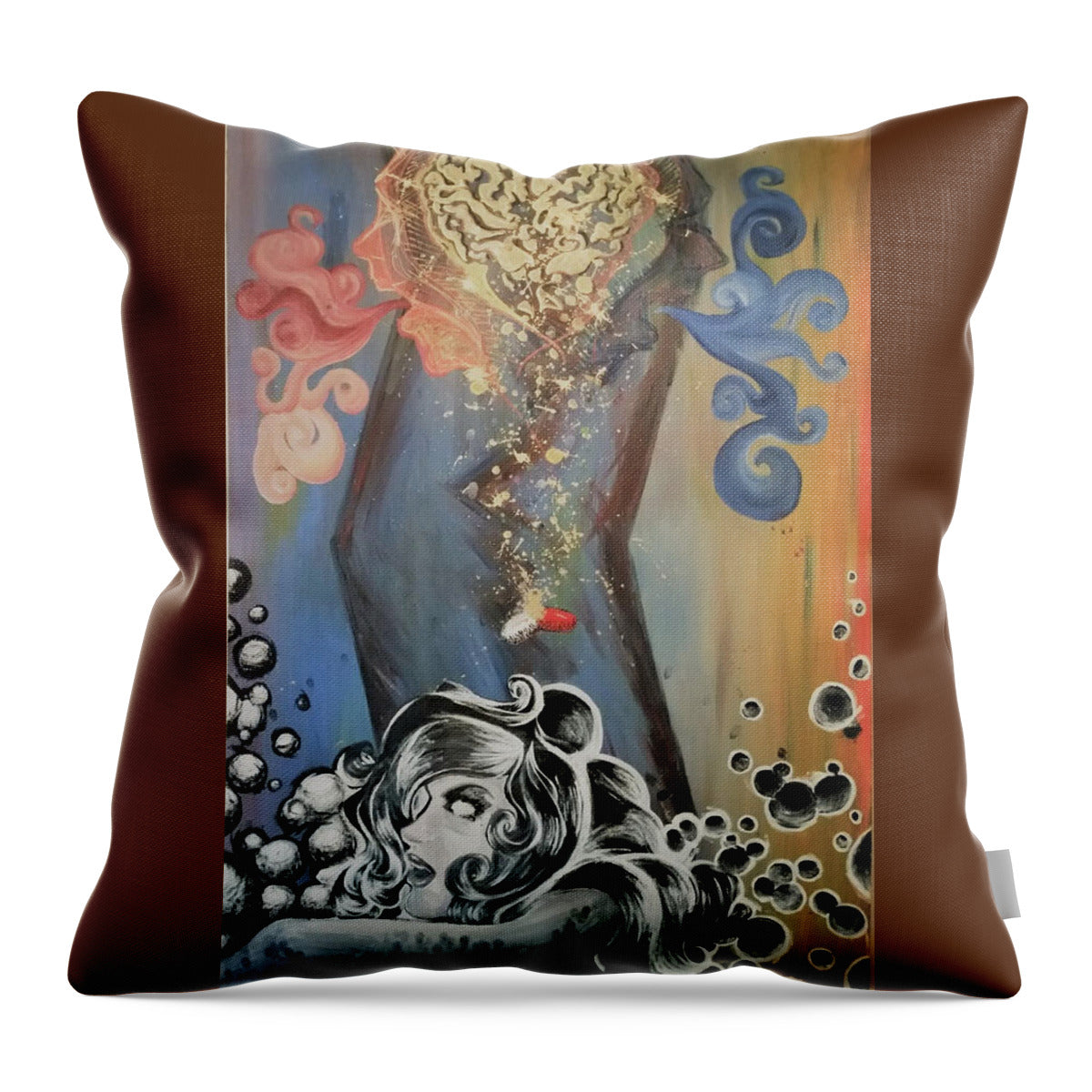 1200mg - Throw Pillow