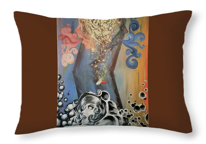 1200mg - Throw Pillow