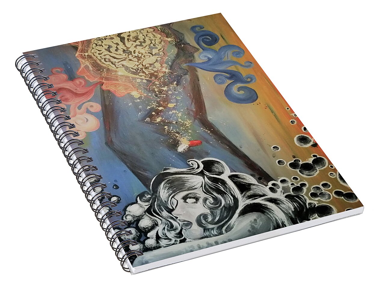 1200mg - Spiral Notebook