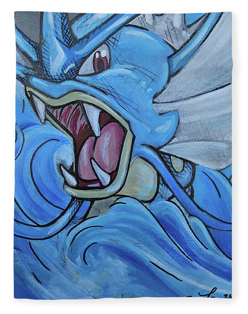 Gyrados Rising - Blanket