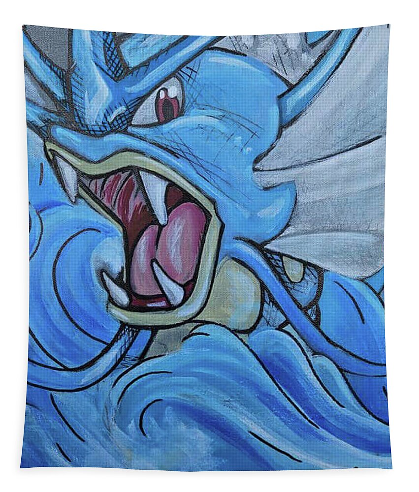 Gyrados Rising - Tapestry