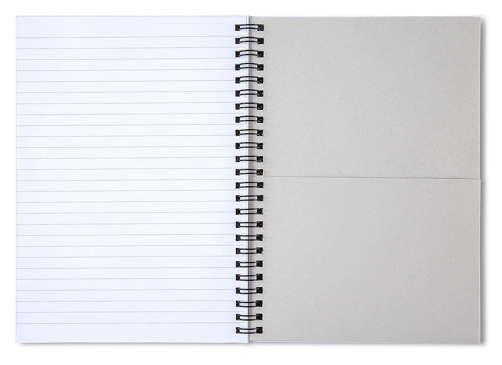 Behind 1 - Spiral Notebook